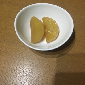 鰹節で簡単大根の煮物